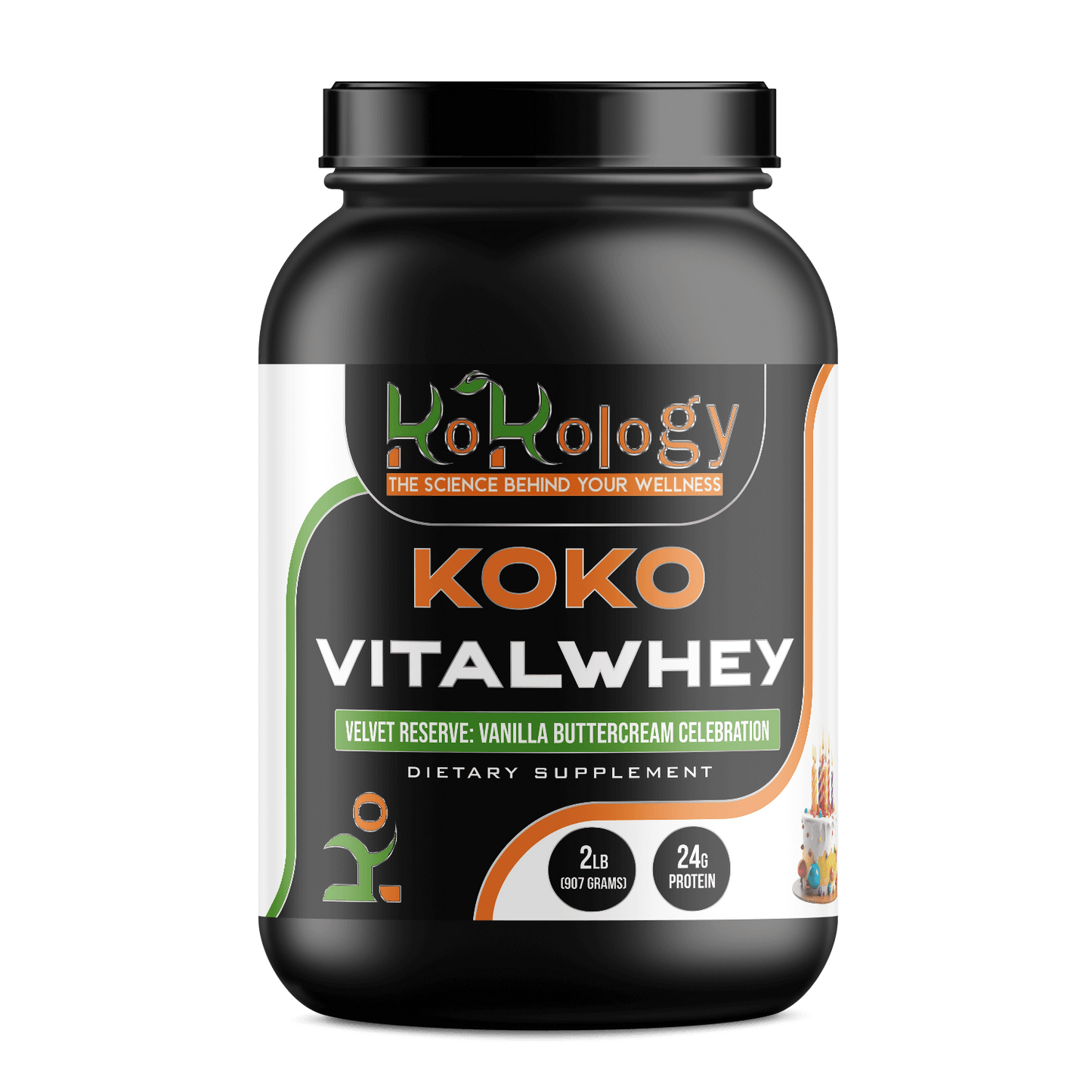 Vital Whey - Vanilla Buttercream Celebration (Birthday Cake)